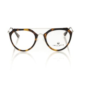 Frankie Morello Aviator-Style Tartarugato Eyewear Rahmen für Damen