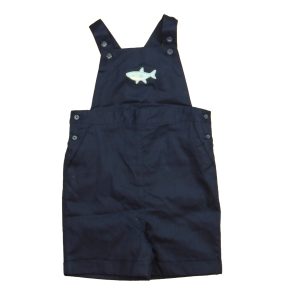 Janie and Jack Jungen Marineblau hai Jumpsuit – 7805926539324