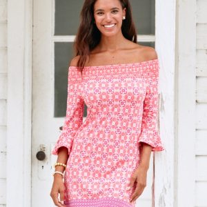 Coral Gables Off The Shoulder Kleid
