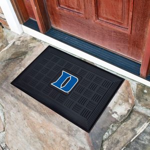 Fanmats Duke Blaue Teufel schweres Vinyl Medaillon Türmatte – 19.5′′ x 31′′