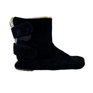 Pom Pom Unisex schwarz Wildlederstiefel 7805876207676