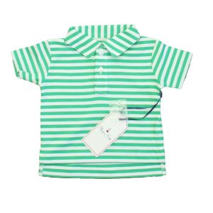 Classic Prep Jungen blarney/helles weißes Poloshirt Größe: 6-9 Monate 7805879844924