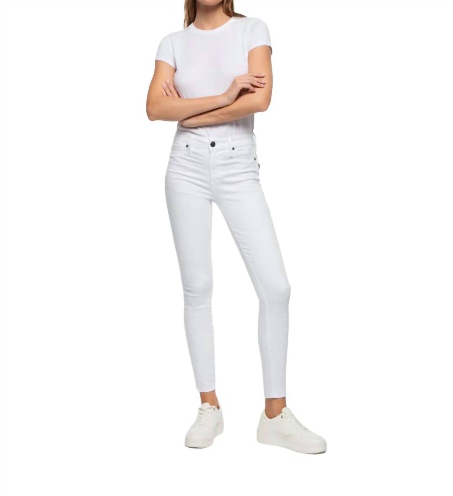 Skinny Jeans in Weiß