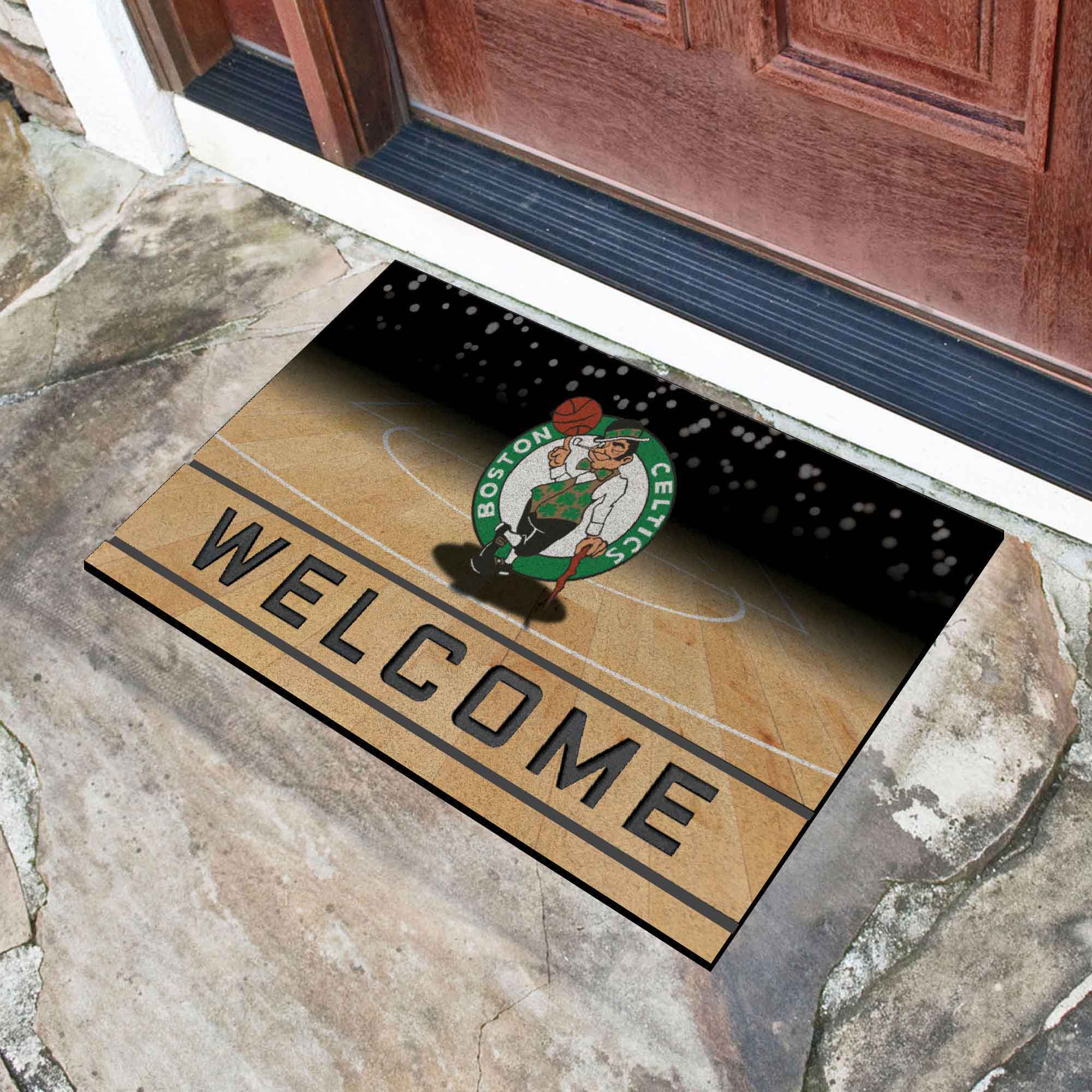 Fanmats Boston Celtics Gummi-Türmatte – 18′′ x 30′′