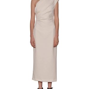 Ruby One Shoulder Kleid aus Elfenbein 7705925025852
