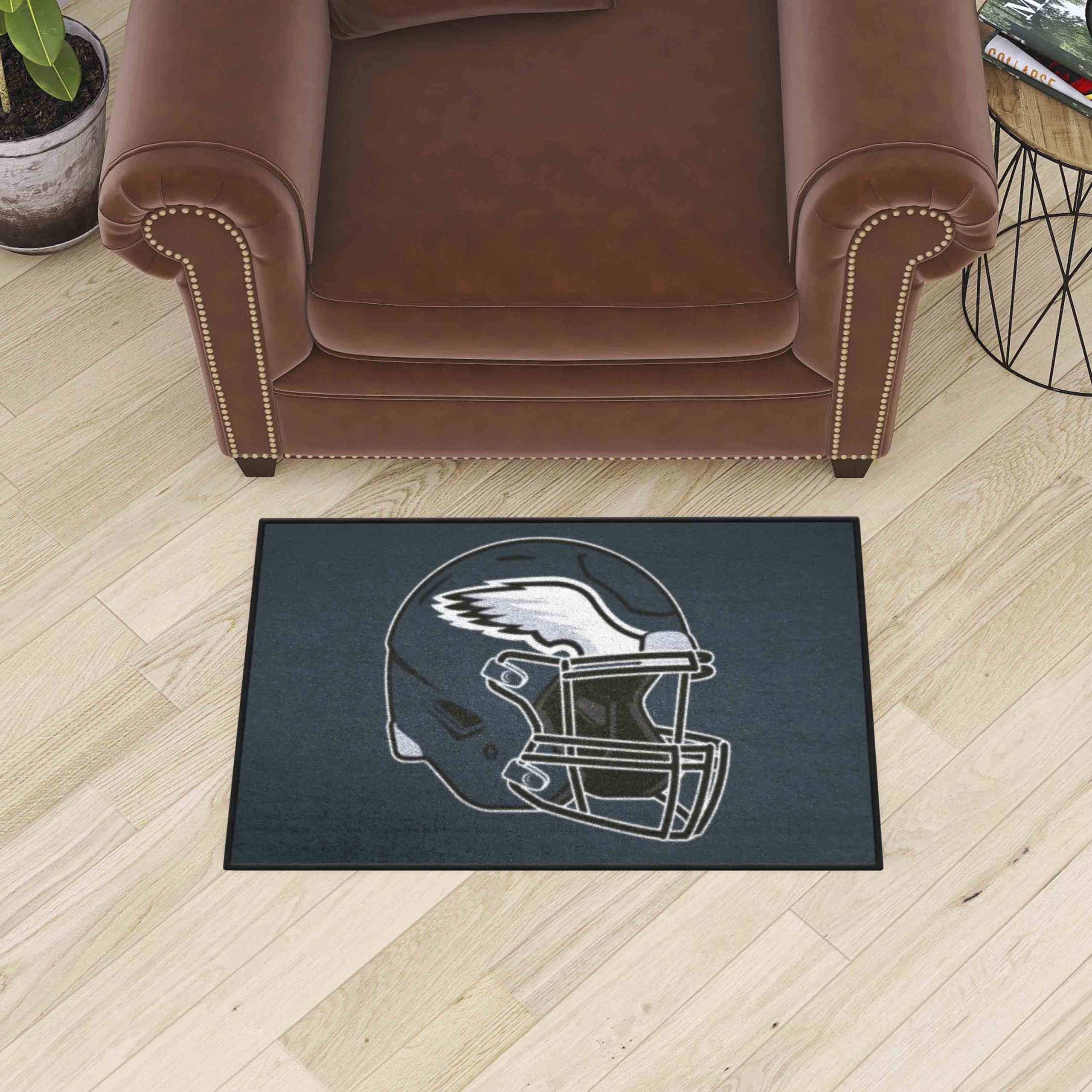 Fanmats Philadelphia Eagles Starter Matt Akzent Teppich – 19′′ x 30′′, Helm Logo