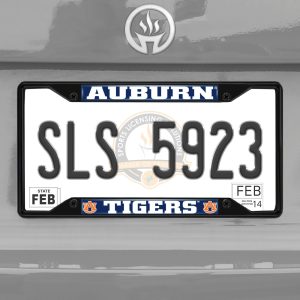 Fanmats Auburn Tigers Metall Nummernschild Rahmen schwarz Finish