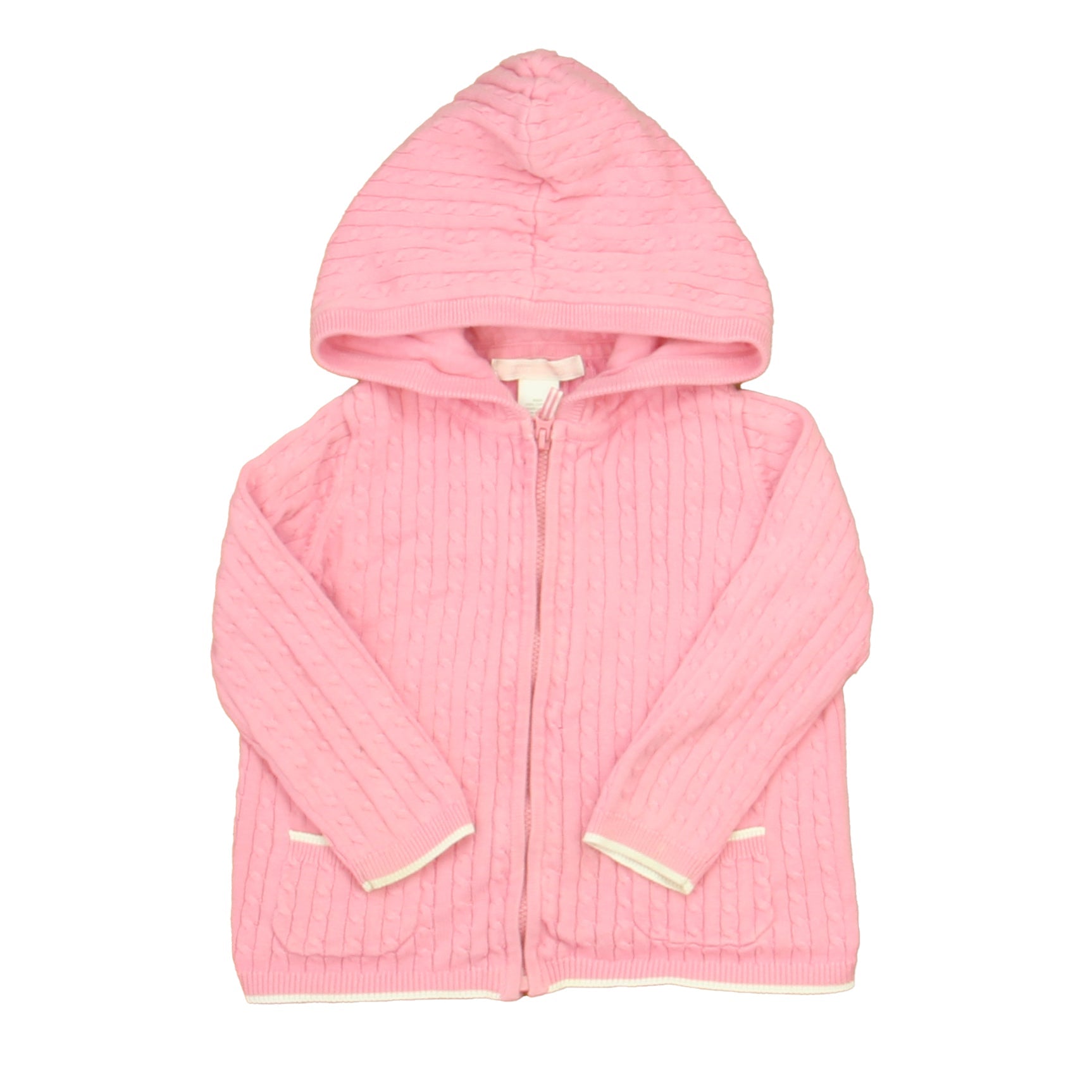 Janie and Jack Mädchen Rosa Strickjacke