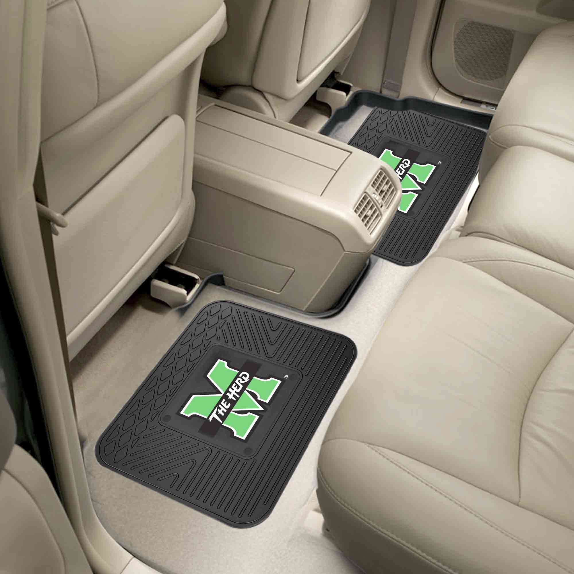 Fanmats Marshall Thundering Herd Rücksitz Auto Utility Matten – 2 Stück Set