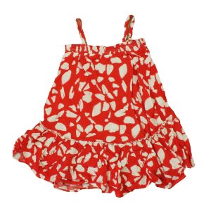 Rockets Of Awesome Mädchen rot-weißes Kleid – 7805961535548