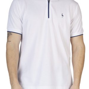 Classic Reißverschluss pique Polo