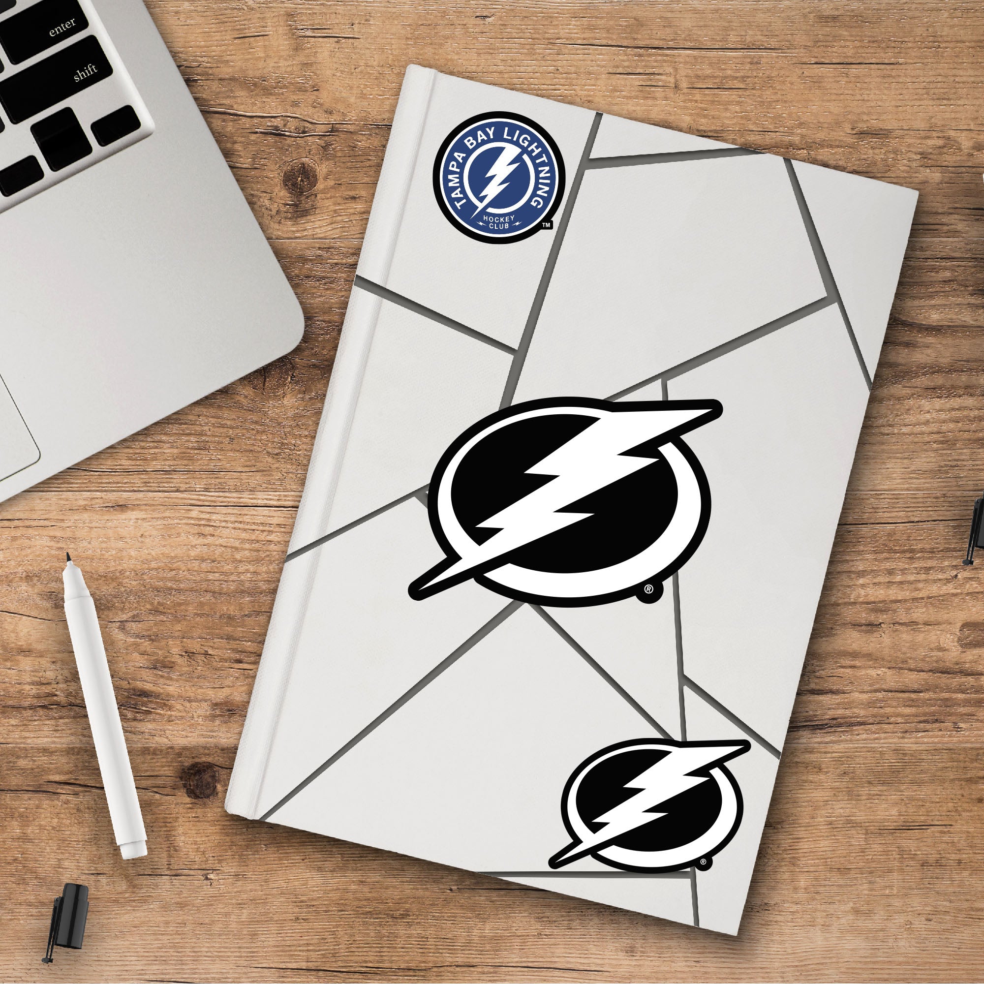 Fanmats Tampa Bay Lightning 3 Stück Aufkleber Aufkleber Set