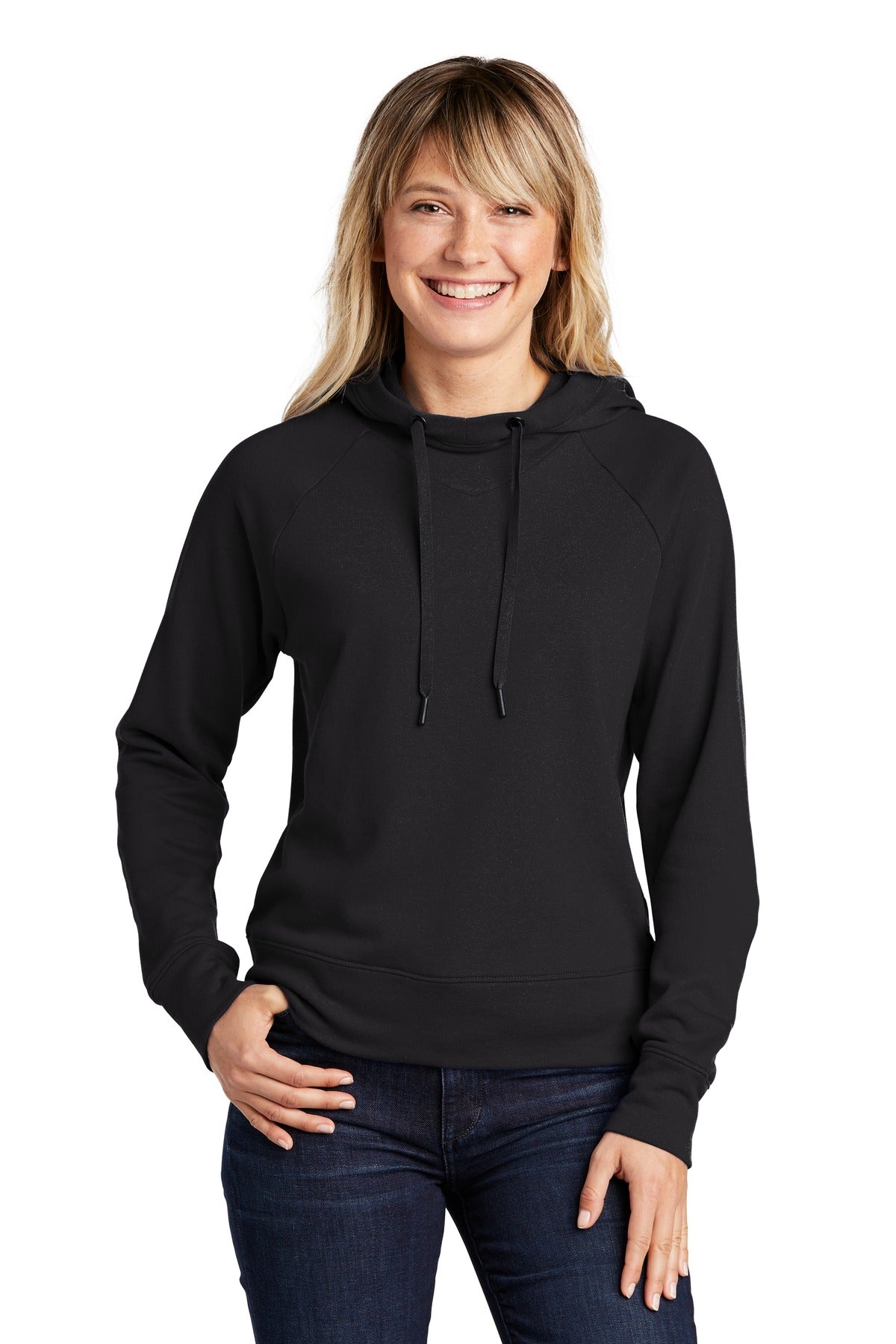 Sport-Tek Leichtes French Terry T-Shirt für Damen LST272 – Kapuzenpullover