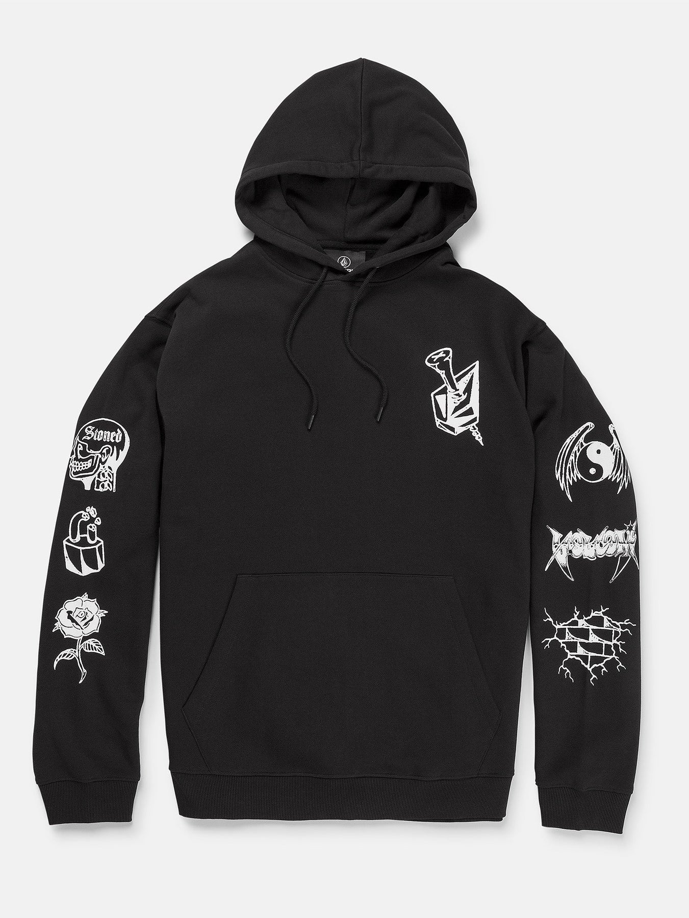 Watanite Kapuzenpullover – Schwarz