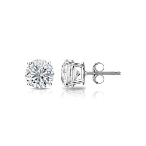 14kt Weißgold Diamant Ohrstecker mit 1.00 cts tw