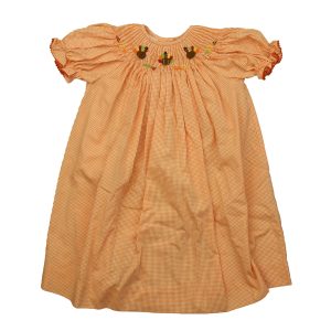 Southern Sunshine Mädchen Orange – Weißes Kleid