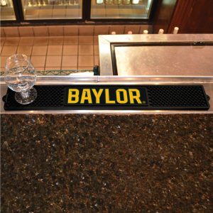 Fanmats Baylor Bears Bar Drink Mat – 3,25′′ x 24′′