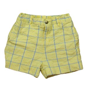 Ralph Lauren Jungen gelbe blaue Plaid Shorts – 7805962158140