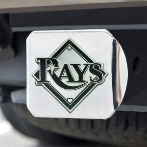 Fanmats Tampa Bay Strahlen Chrom Metall Anhängsel Abdeckung mit Chrom Metall 3D Emblem