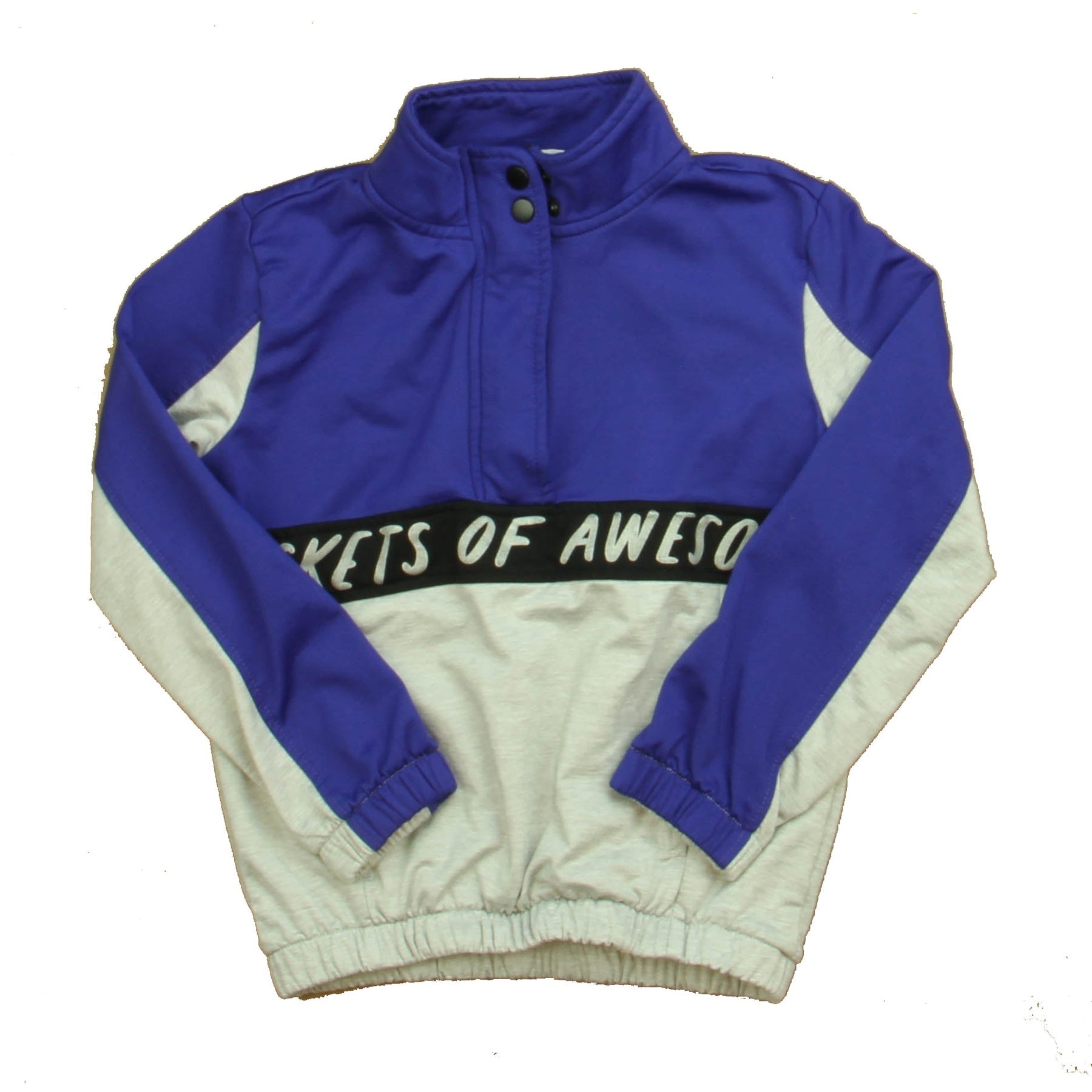 Rockets Of Awesome Jungen Blau – Graues Sweatshirt
