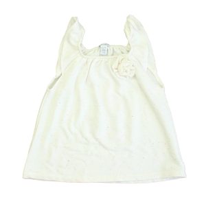 Splendid Mädchen Elfenbein gesprenkelt Tank oben – 7805964517436