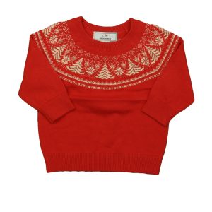 Classic Prep Mädchen Tomaten Pullover – 7805976707132