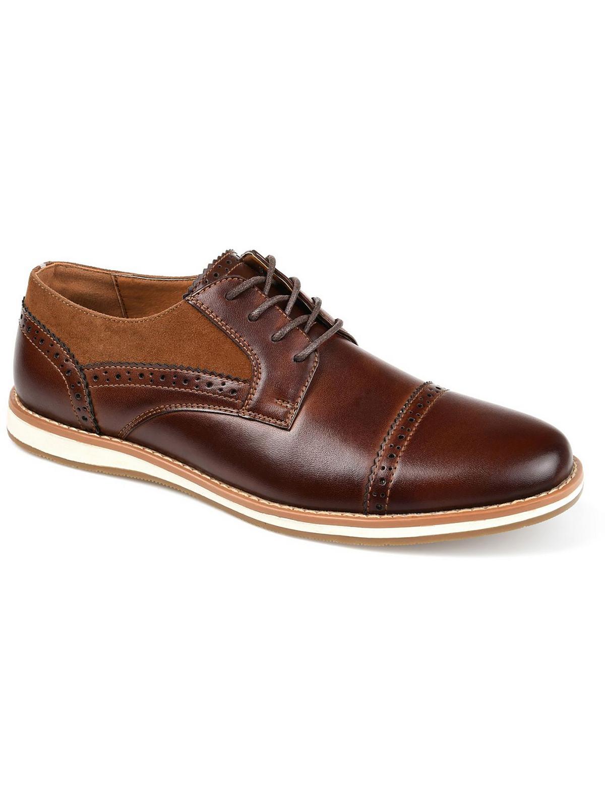 Lederperforierte Oxfords