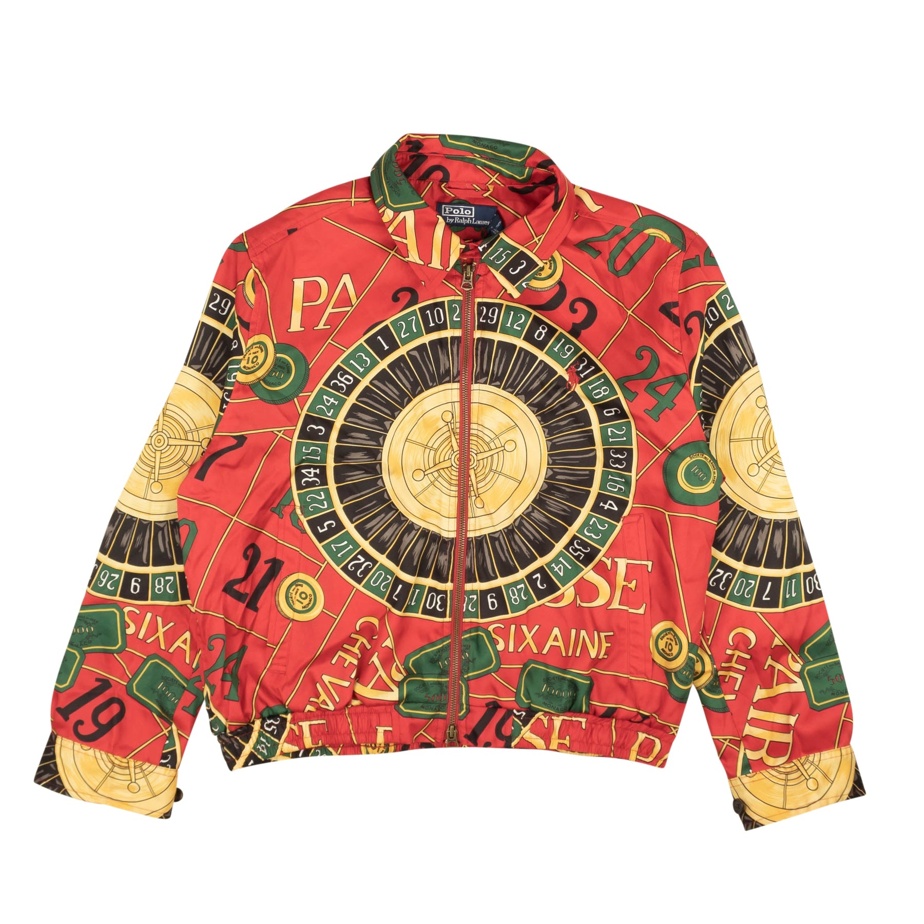 Rote klassische Harrington Bomberjacke