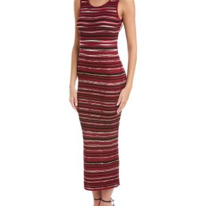 M Missoni gerippte Strick Maxikleid – 7396240064572