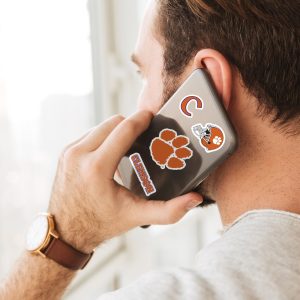 Fanmats Clemson Tigers 12 Count Mini-Decal-Aufkleberpackung