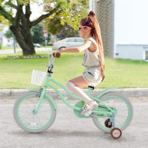 18 Zoll Kinderfahrrad mit verstellbarem Sitz und Glocke für Kinder 3-8 Jahre Olds-18 Zoll