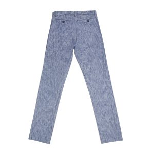 Chambray gewebte Baumwollhosen