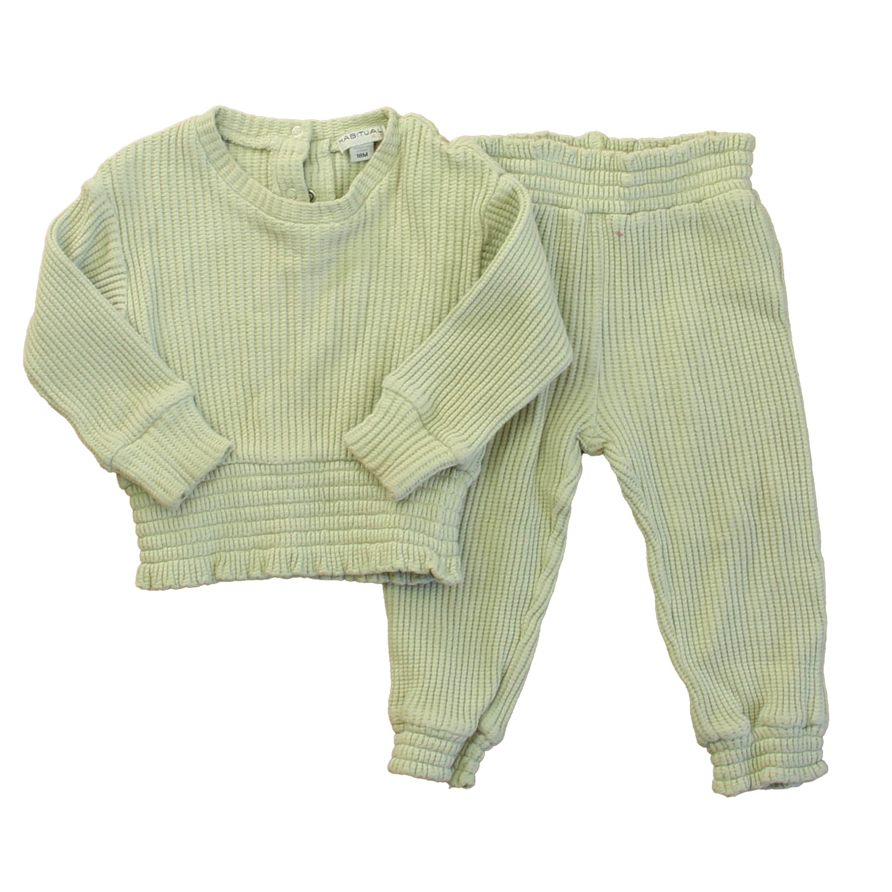Gewohnte Mädchen Mädchen grüne Kleidung Sets