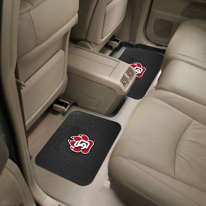 Fanmats Süd-Dakota Coyotes Rücksitz Auto Versorgungsmatten – 2 Stück Set