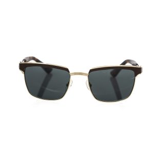 Frankie Morello Elegant Clubmaster Shaded Lens Herren Sonnenbrille