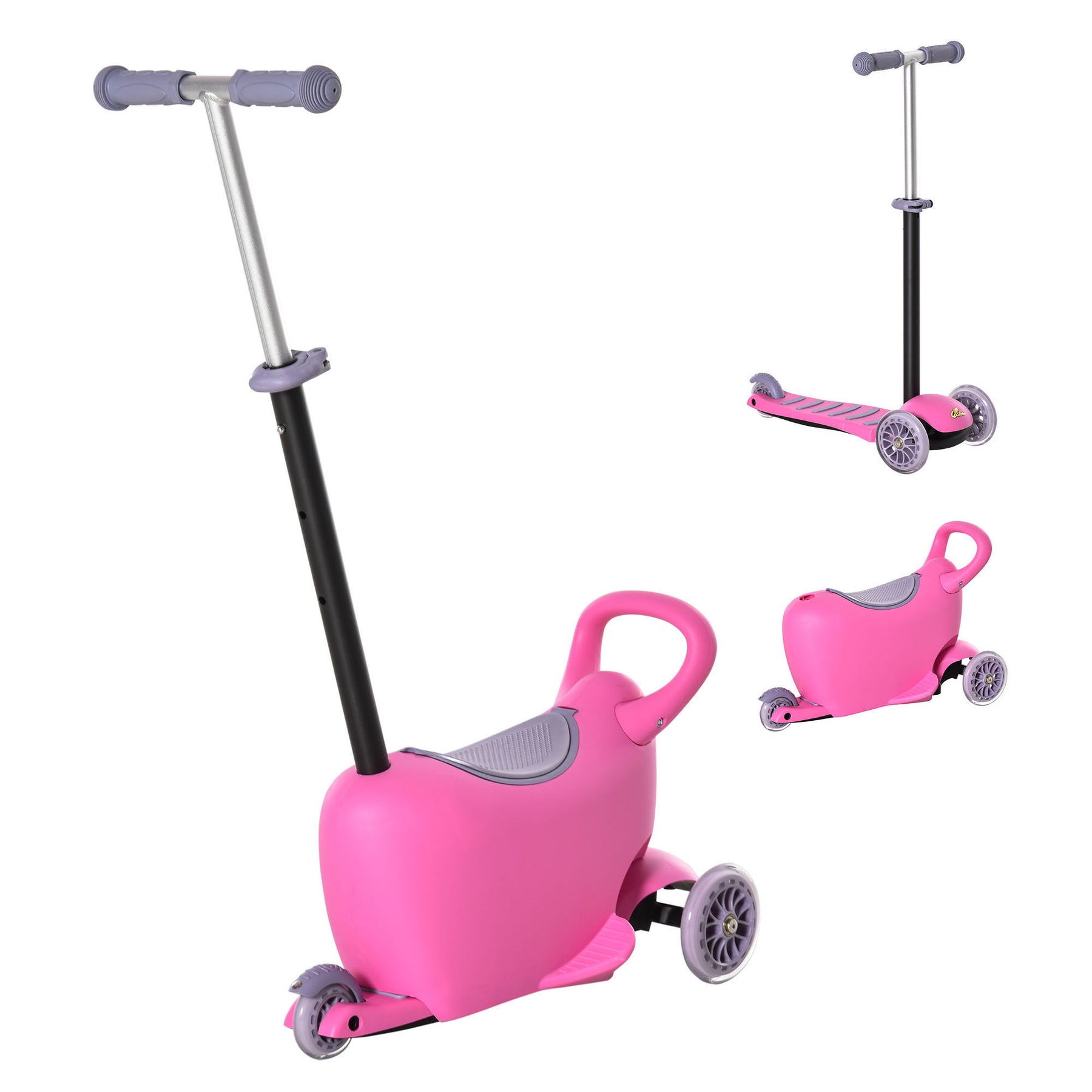 Streamdale 3-in-1 Adjustable Kinder Roller Push Walker – 7833675661372