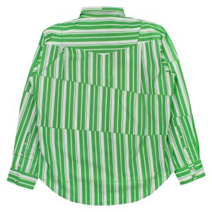 TECTONIC STRIPE grünes L/S Rockhound-Shirt