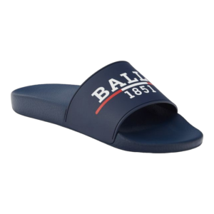 Bally Samuel Herren 6238703 Ink Rubber Pool Slide Sandalen