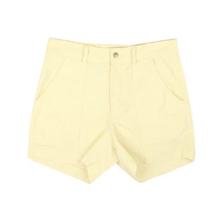 Creme Cord leichte Shorts