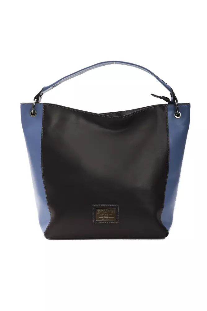 Pompei Donatella Chic Leder Schultertasche für Damen