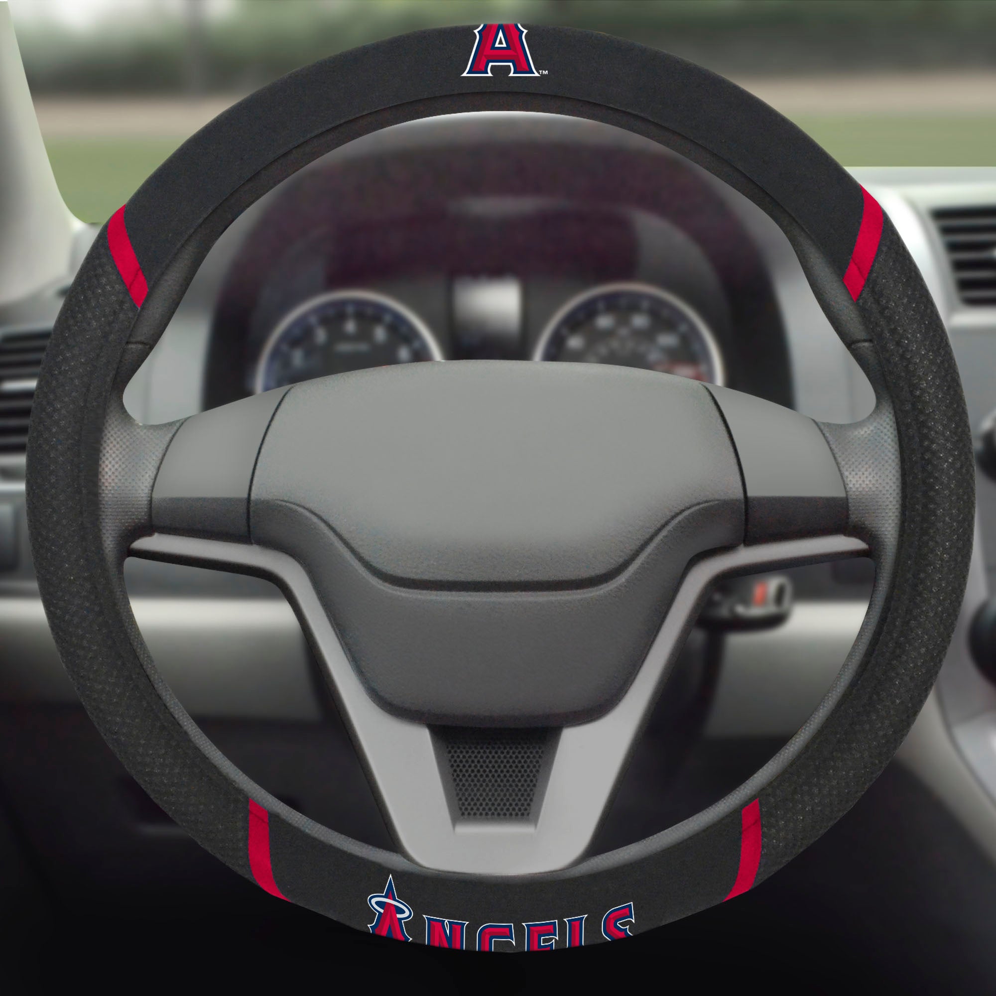 Fanmats Los Angeles Angels gestickte Lenkradabdeckung