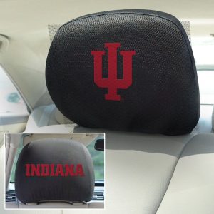 Fanmats Indiana Hooisers bestickte Kopfstütze Abdeckung Set – 2 Stück