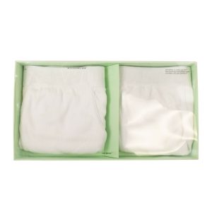 Weiße Boxershorts mit Logo