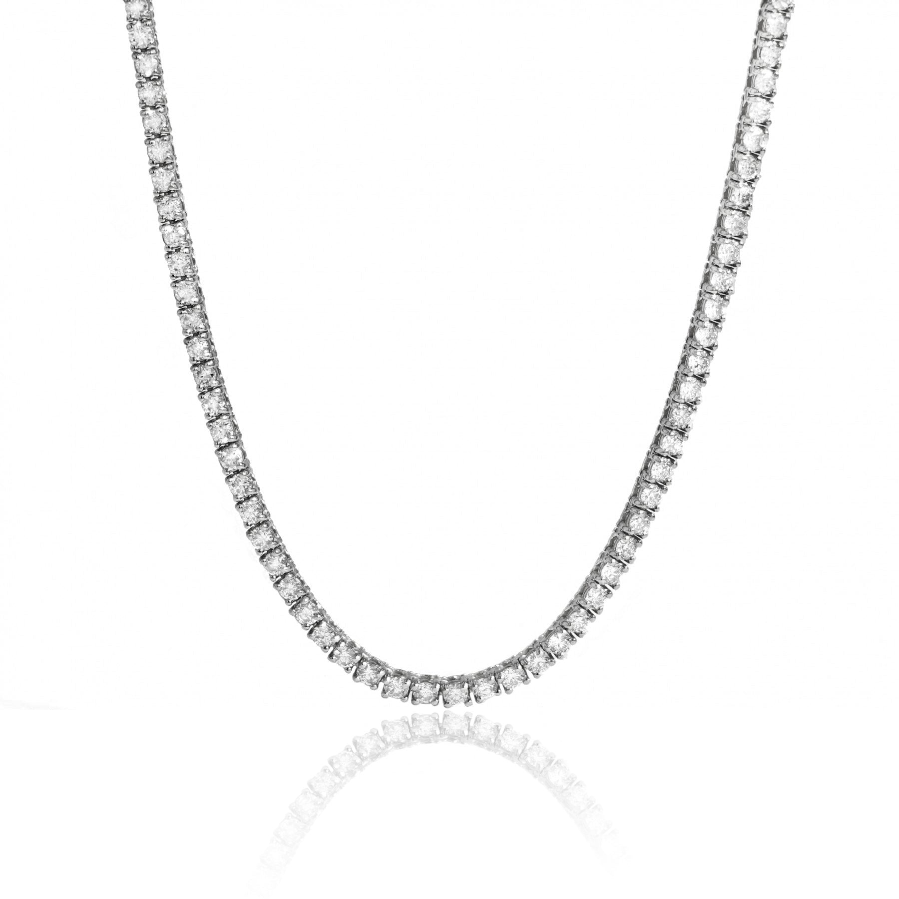 14 kt Weißgold, 16