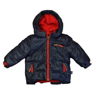 Deux par deux Jungen blau rot Winter Mantel – 7805952262204