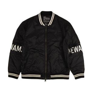 schwarz & weiß Bomberjacke