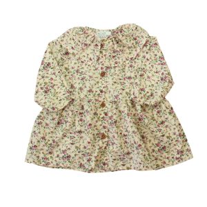Was ist los? Mother Gemacht Mädchen Rosa Blumenkleid