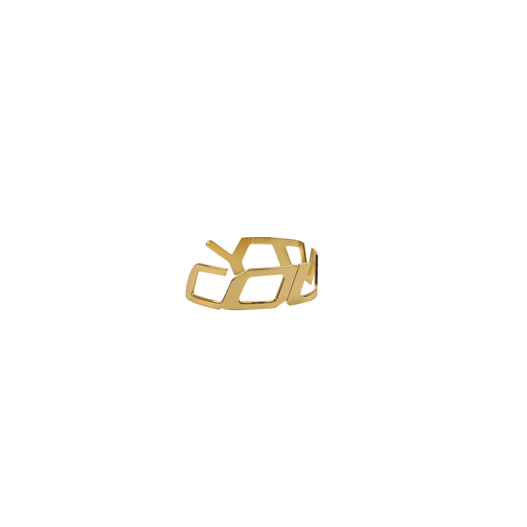 Gold runden Kreis Armband