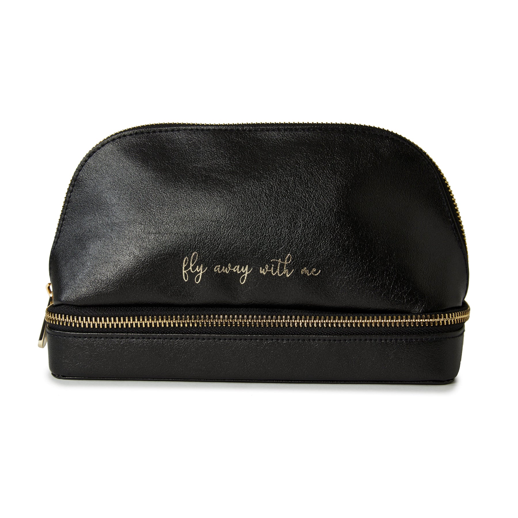 Wolf 886102 Schwarz Leder Dual Schmuck Organizer – Fliegen Sie mit mir