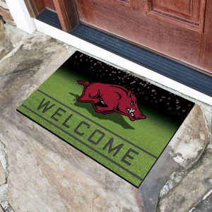 Fanmats Arkansas Razorbacks Gummi-Türmatte – 18′′ x 30′′